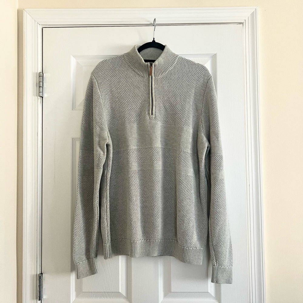 Nordstrom Men’s Knit Quarter Zip Sweater